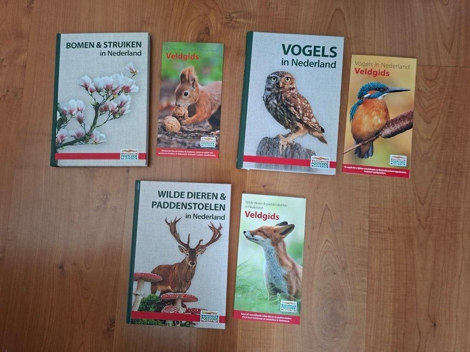 Postcode Loterij boeken: Vogels, Dieren, Bomen & Struiken, Boeken, Ophalen of Verzenden, Nieuw, Overige onderwerpen