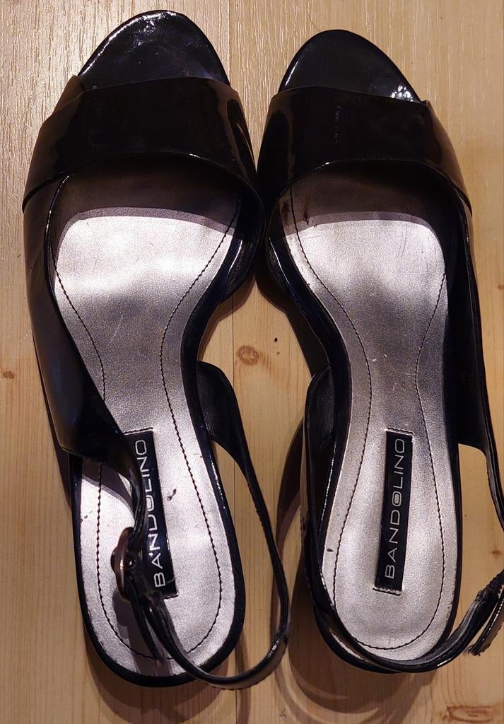 Zomerschoenen, lakleer, Ophalen of Verzenden, Zo goed als nieuw, Blauw