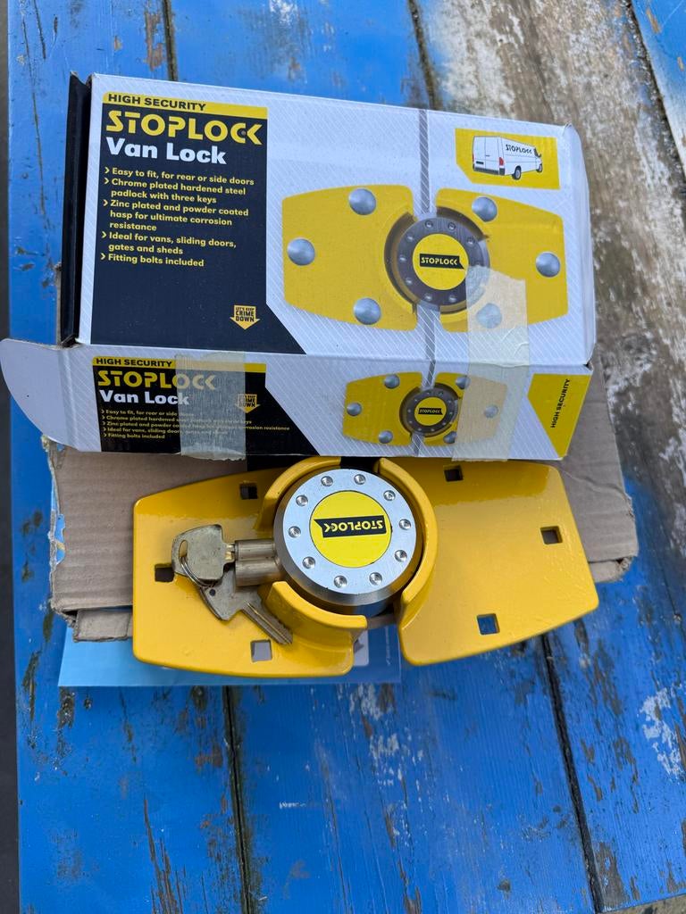 Stoplock Bestelwagen Slot - Hoge Beveiliging, Auto-onderdelen, Ophalen of Verzenden, Nieuw, Universele onderdelen
