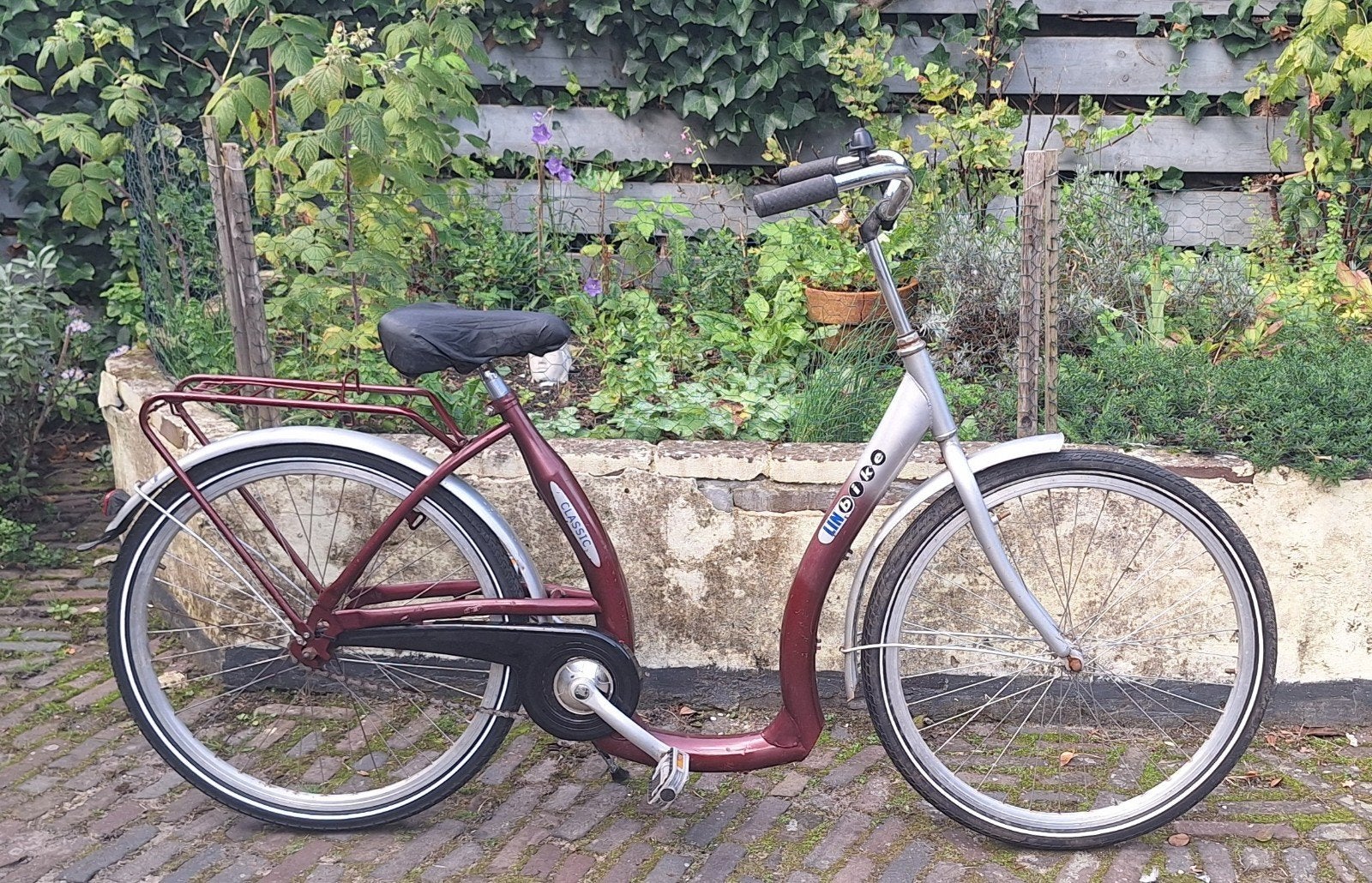 linbike senioren fiets met extra lage instap en terugtraprem, Fietsen en Brommers, Terugtraprem, Minder dan 47 cm, Ophalen, Overige merken