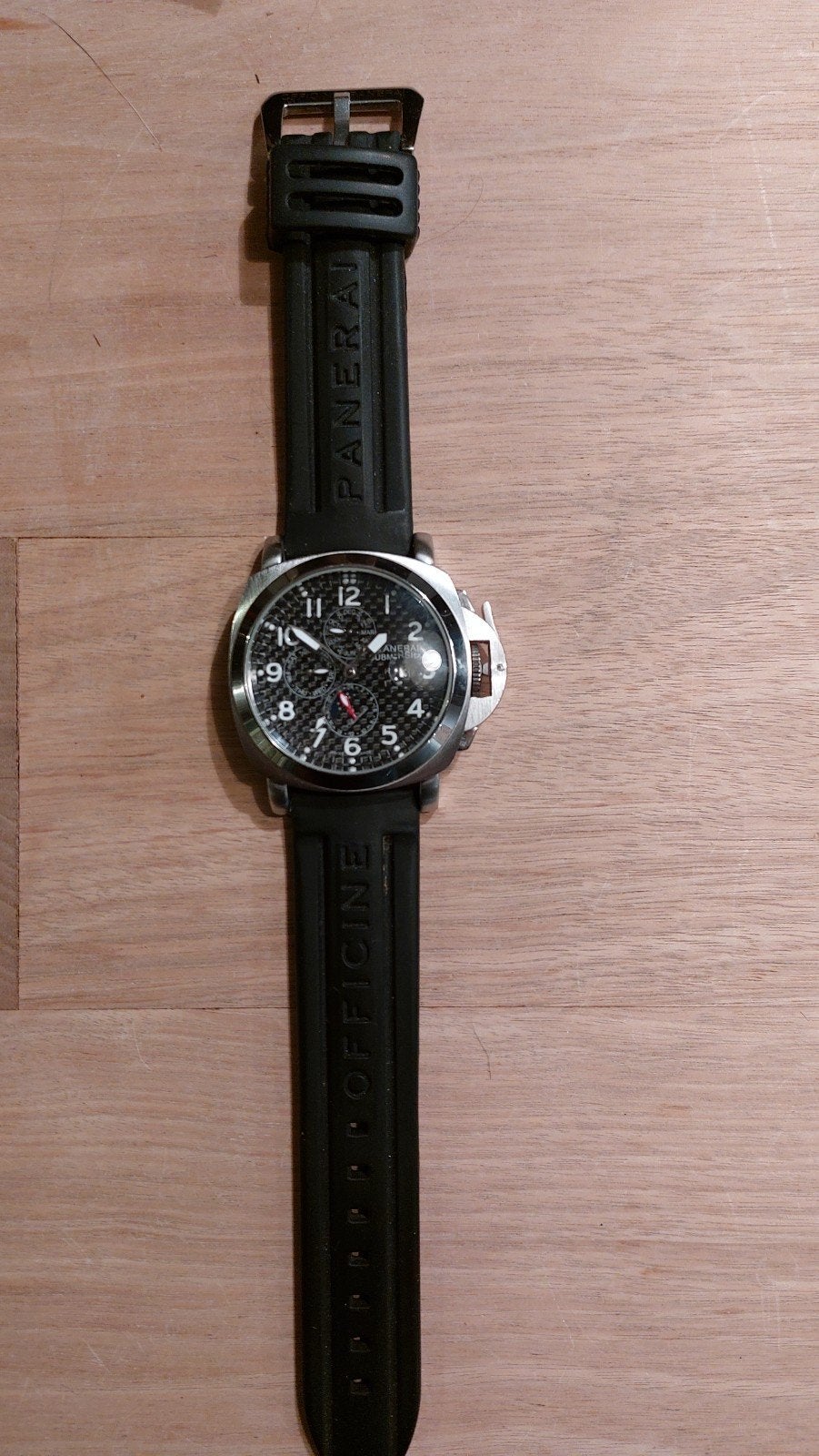 Officine Panerai automatic Firenze 1860, Overige merken, Gebruikt, Staal, Kunststof