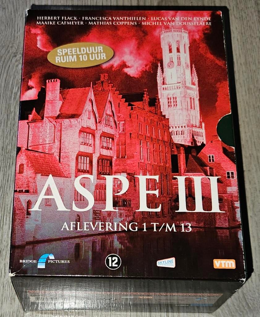 Aspe III - Aflevering 1 t/m 13 - 6DVD Boxset, Vanaf 12 jaar, Ophalen of Verzenden, Zo goed als nieuw, Detective en Krimi