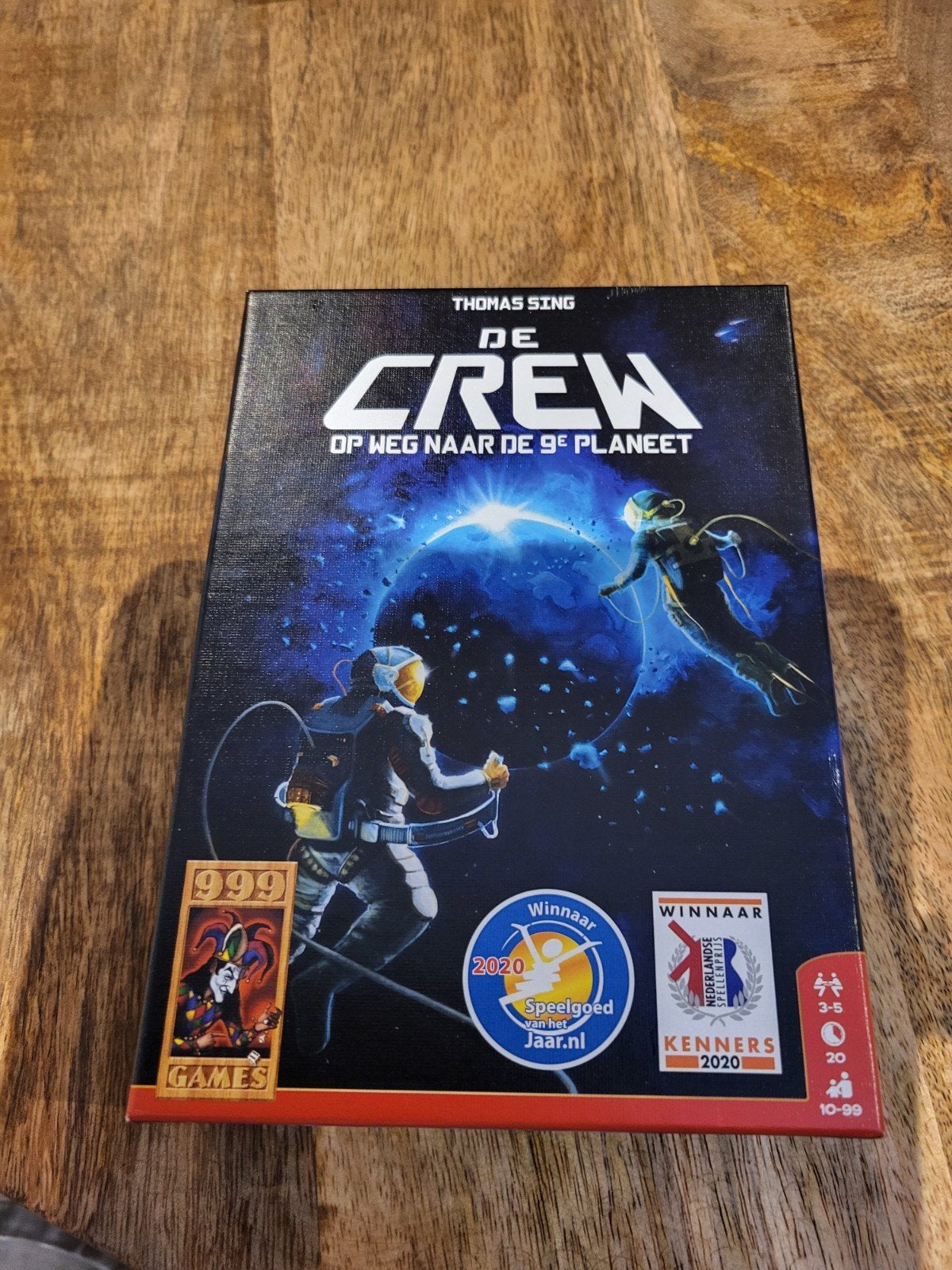 De Crew: Op weg naar de 9e Planeet, Vijf spelers of meer, Ophalen of Verzenden, Zo goed als nieuw, 999 Games