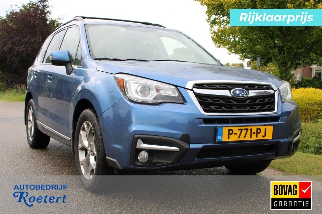 Subaru FORESTER 2.5 PZEV 218pk AWD automaat leer/ECC/ACC/pan, Automaat, Euro 6, 4 cilinders, Met garantie (alle)