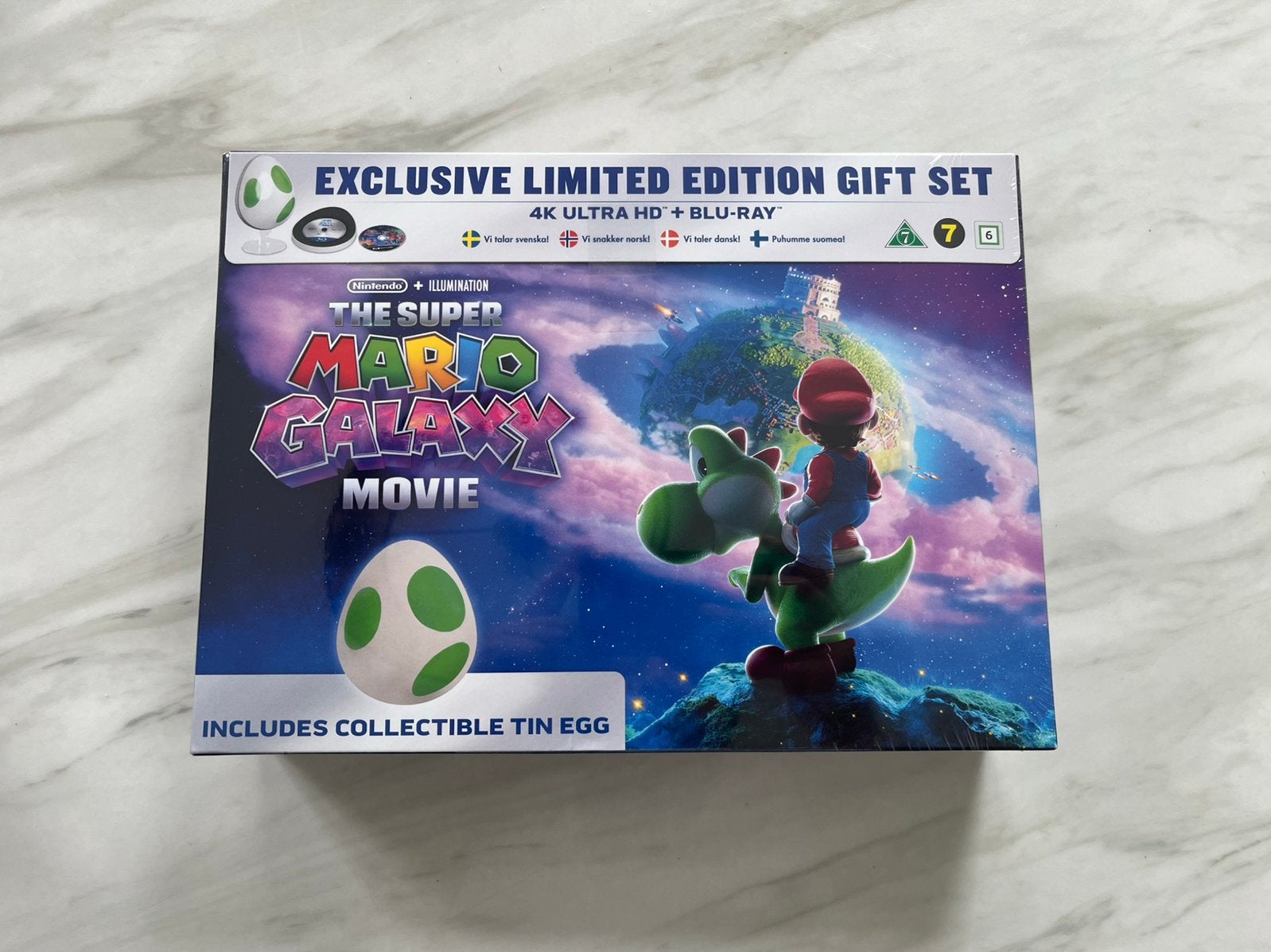 Super Mario Galaxy Movie Limited Yoshi Egg Edition (sealed), Spelcomputers en Games, Ophalen of Verzenden, Nieuw, Vanaf 3 jaar