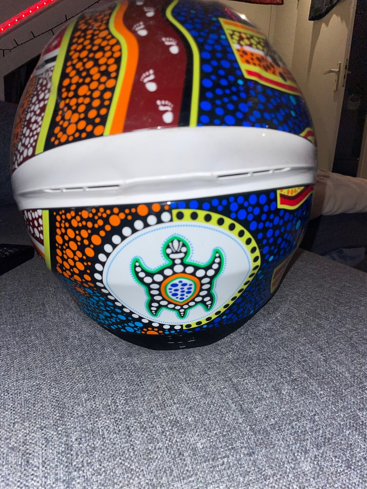 AGV K1 Valentino Rossi Dreamtime Integraalhelm - Maat XL, XL, Ophalen of Verzenden, Tweedehands, Integraalhelm