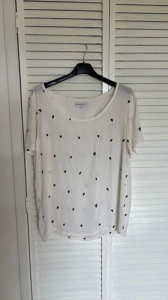 Fabienne Chapot blouse maat 40, Ophalen of Verzenden, Zo goed als nieuw, Maat 38/40 (M), Korte mouw