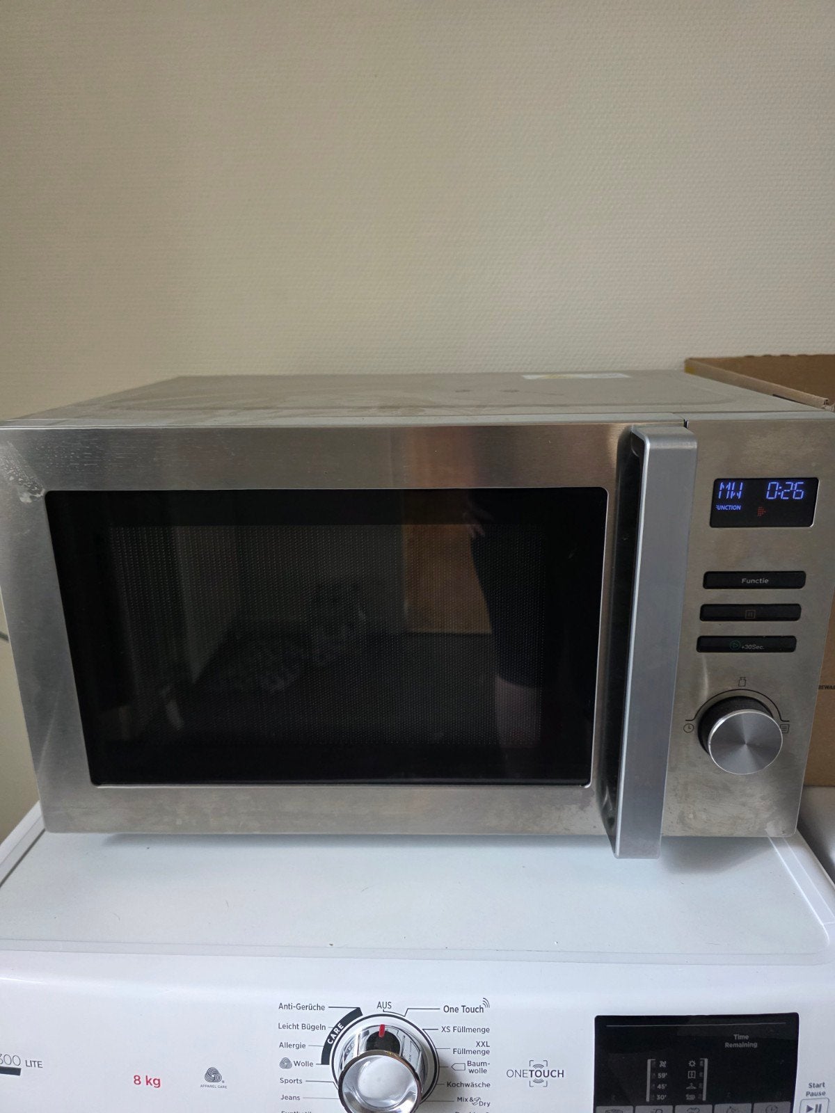 Goed werkende Blokker combimagnetron BL-95004, Witgoed en Apparatuur, Ophalen, Combimagnetron, Gebruikt, Hete lucht