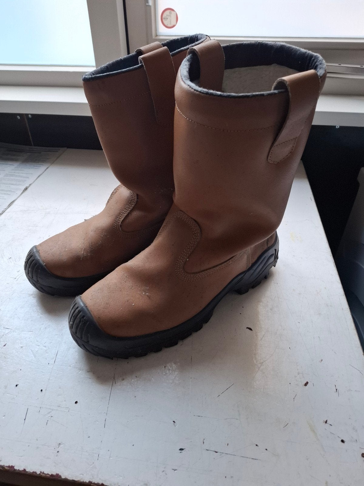 werk laarsen, Bruin, Nieuw, Ophalen of Verzenden, Werkschoenen