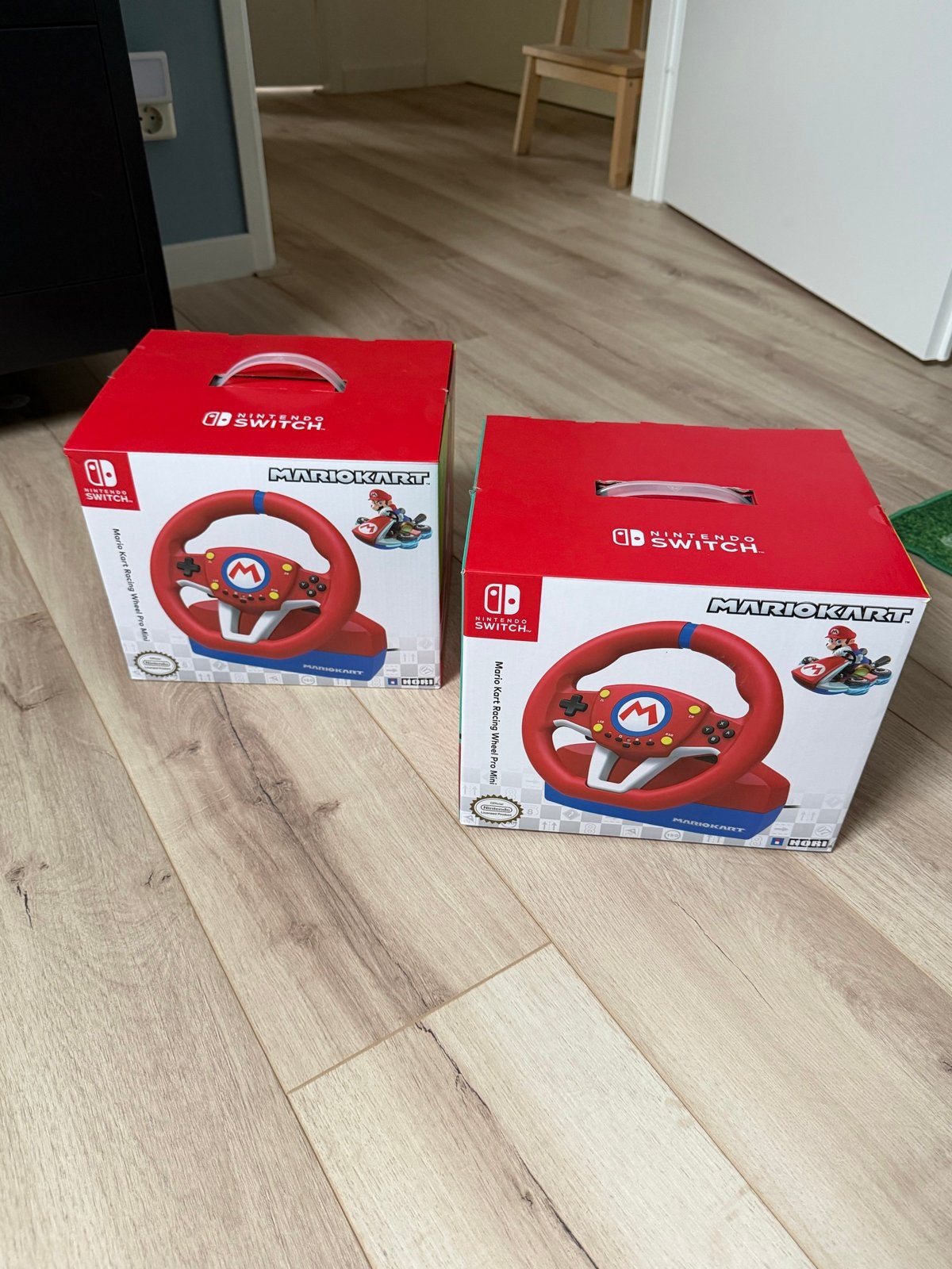 2x Mario Kart Racing Wheel Pro Mini voor Nintendo Switch, Spelcomputers en Games, Ophalen, Nieuw, Switch, Stuurtje of Sportattribuut