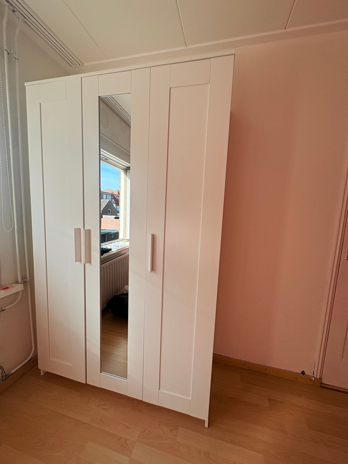 Nieuwe IKEA BRIMNES Kledingkast - 117x50x190 cm
