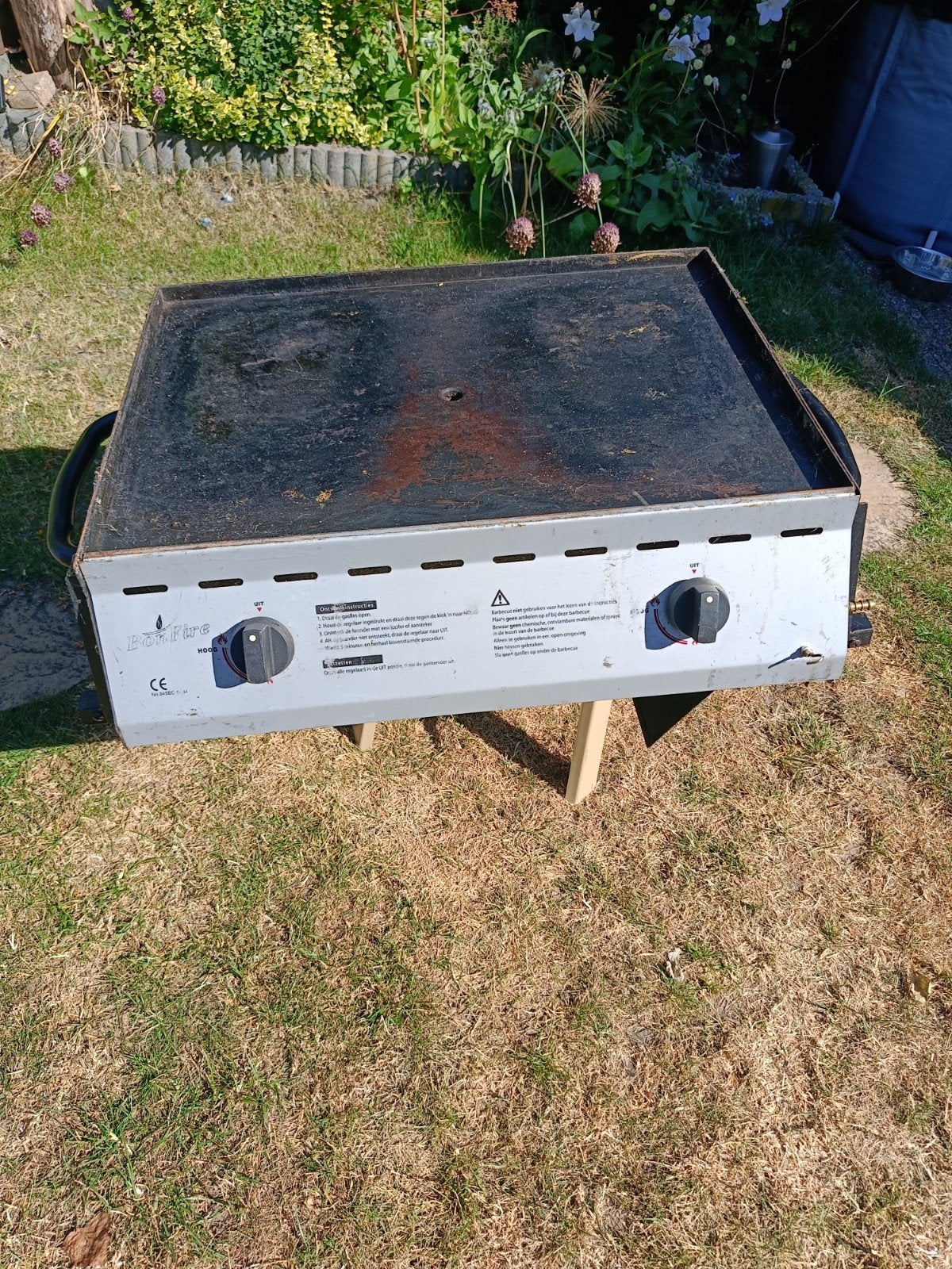 Bonfire bakplaat - inklapbaar en compact, Ophalen of Verzenden, Gebruikt, Bonfire