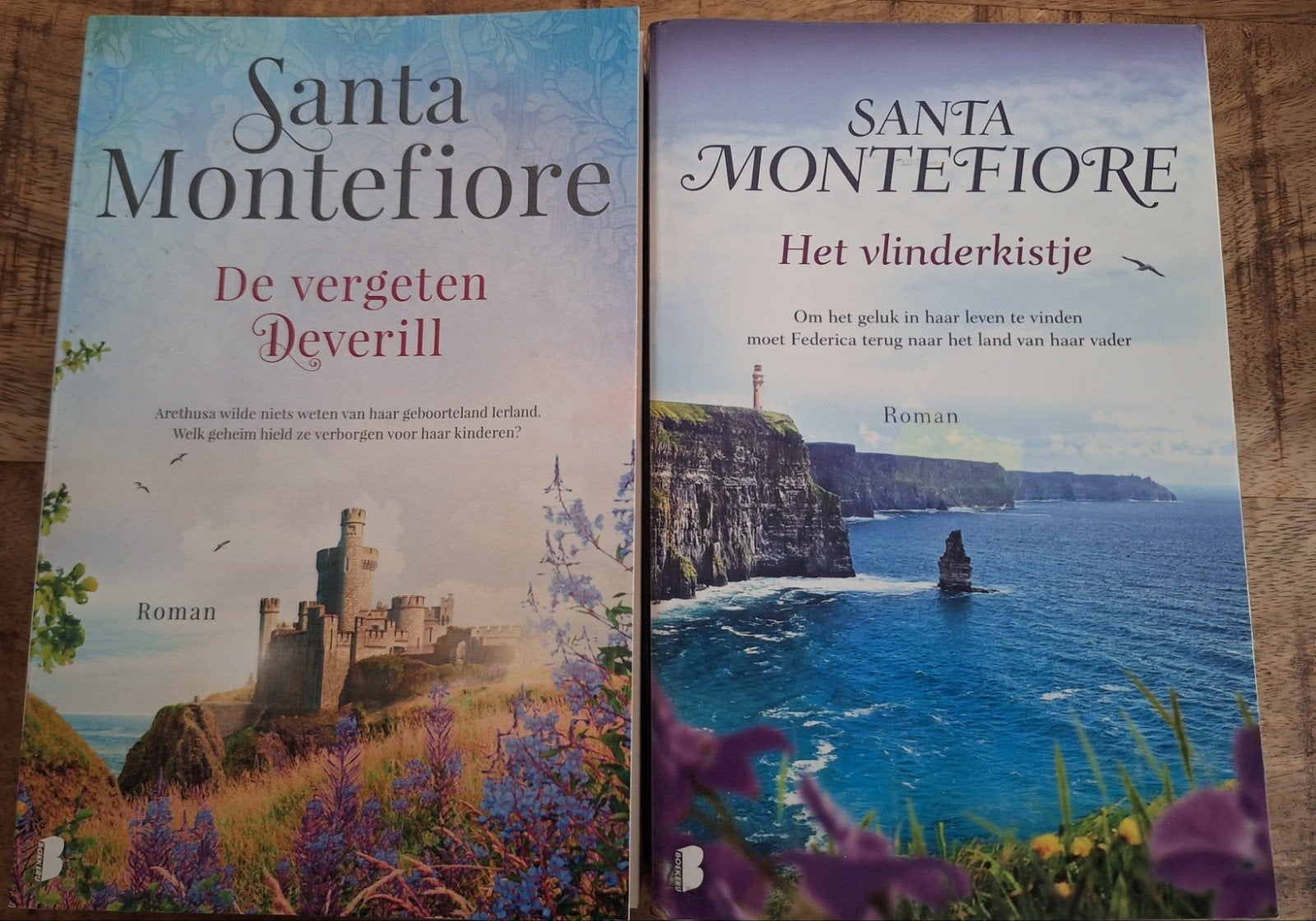 Santa Montefiore - De vergeten Deverill & Het vlinderkistje, Boeken, Ophalen of Verzenden, Zo goed als nieuw, Santa Montefiore