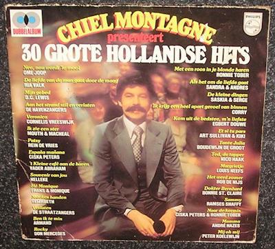 Chiel Montagne Presenteert 30 Gouwe Ouwe 1977 LP1962 D.lp, Ophalen of Verzenden, Gebruikt, 12 inch