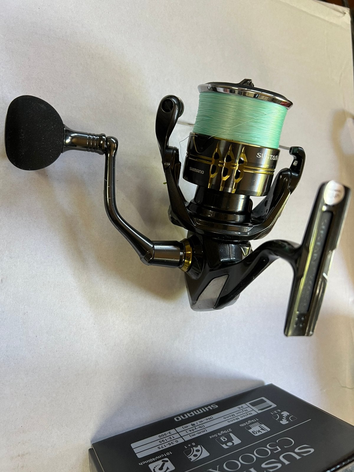 Shimano Sustain C5000 FK / Westin W10, Watersport en Boten, Ophalen of Verzenden, Zo goed als nieuw, Molen