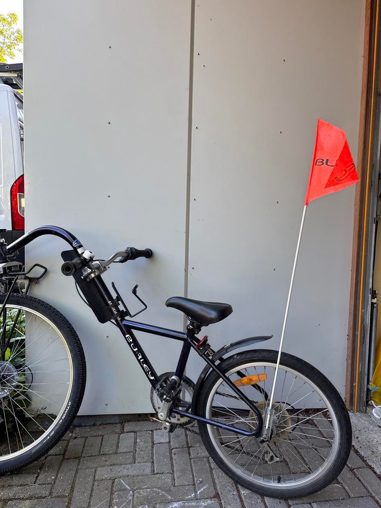 Burley Piccolo Aanhangfiets - Kinderfiets op bagagedrager, Ophalen, Gebruikt, Aanhangfiets, 20 tot 40 kg
