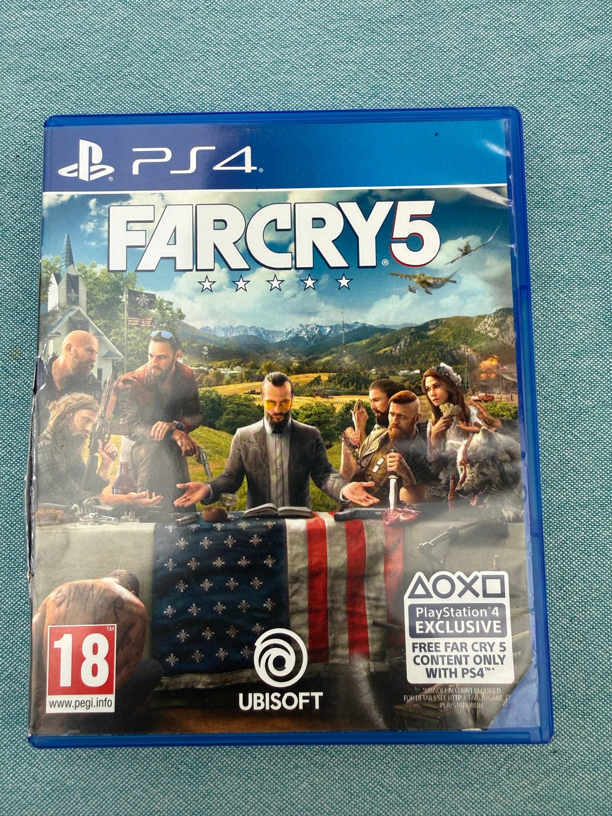 Far Cry 5 PS4 - Vaste prijs, Online, Vanaf 18 jaar, Shooter, 1 speler