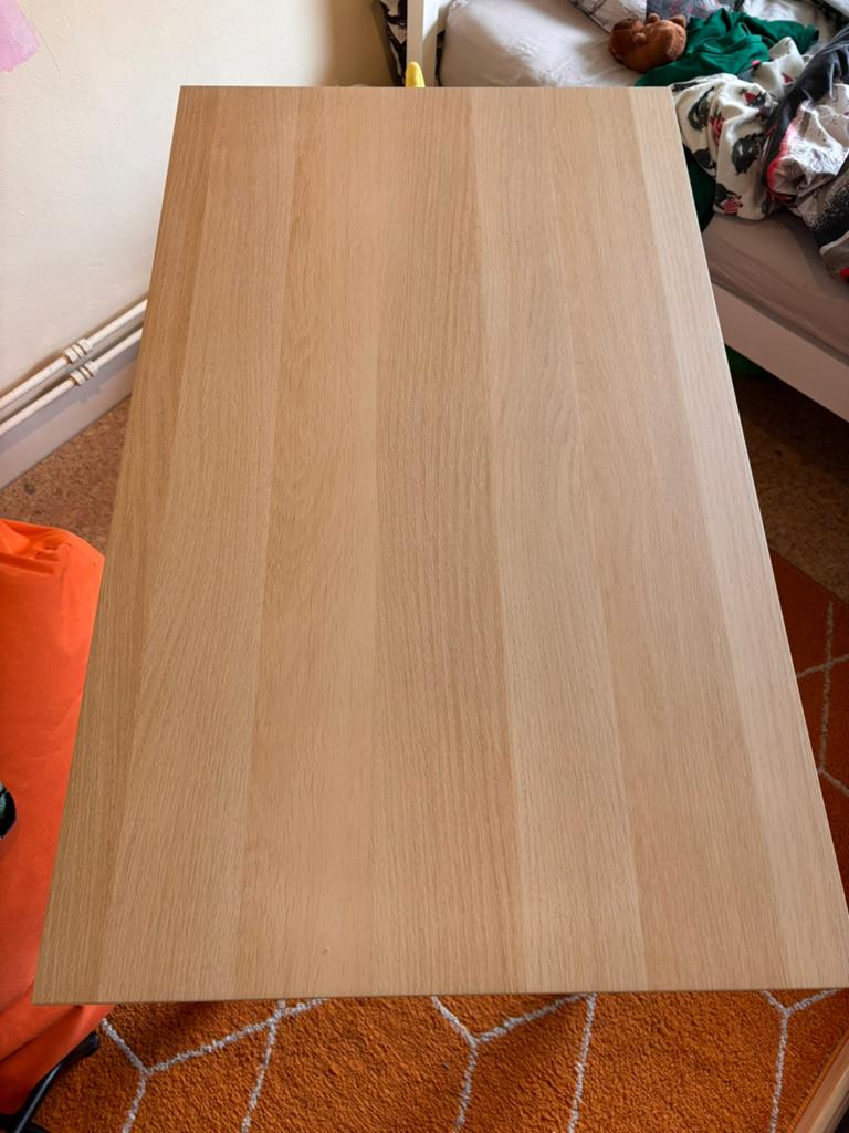 Ikea tafel 60x100 verstelbare poten, Ophalen, 50 tot 100 cm, 50 tot 100 cm, Zo goed als nieuw