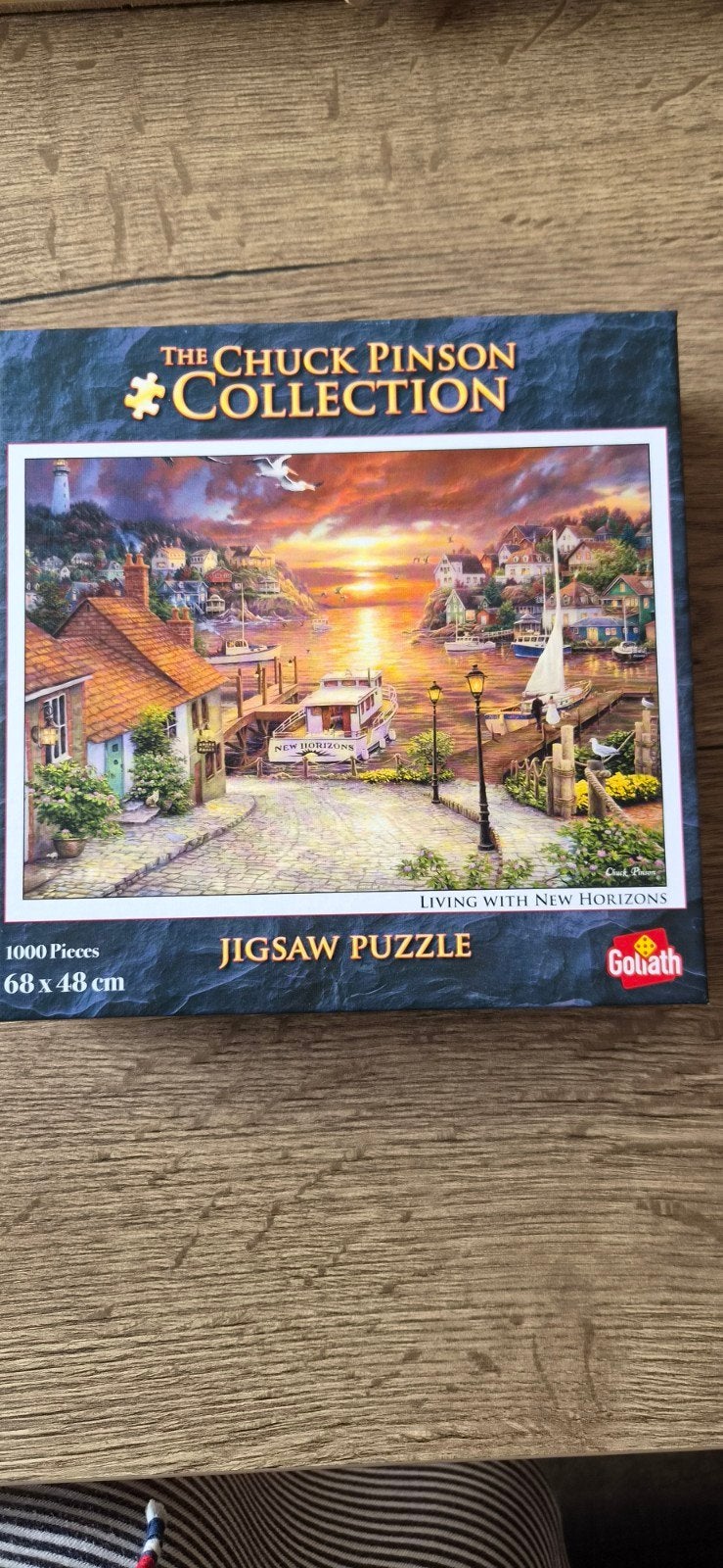 Puzzel van Goliath, 1000 stukjes, Ophalen of Verzenden, 500 t/m 1500 stukjes, Zo goed als nieuw, Legpuzzel