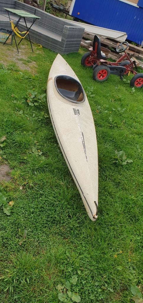 Goede 1-persoons kano - polyester reparaties, Watersport en Boten, Ophalen of Verzenden, Gebruikt, Eén persoon