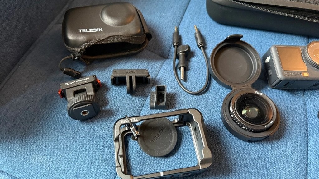 DJI Osmo Action 6 Mega Set met Veel Accessoires, Ophalen, Zo goed als nieuw, Overige merken