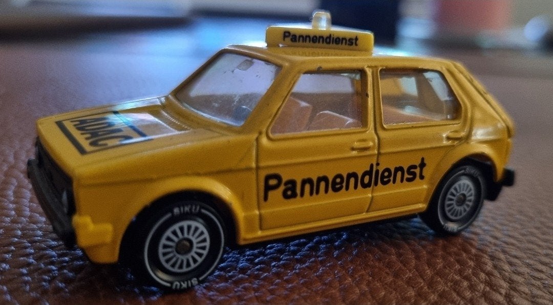 VW Golf 1 ADAC Siku, Ophalen of Verzenden, Zo goed als nieuw, Auto, SIKU