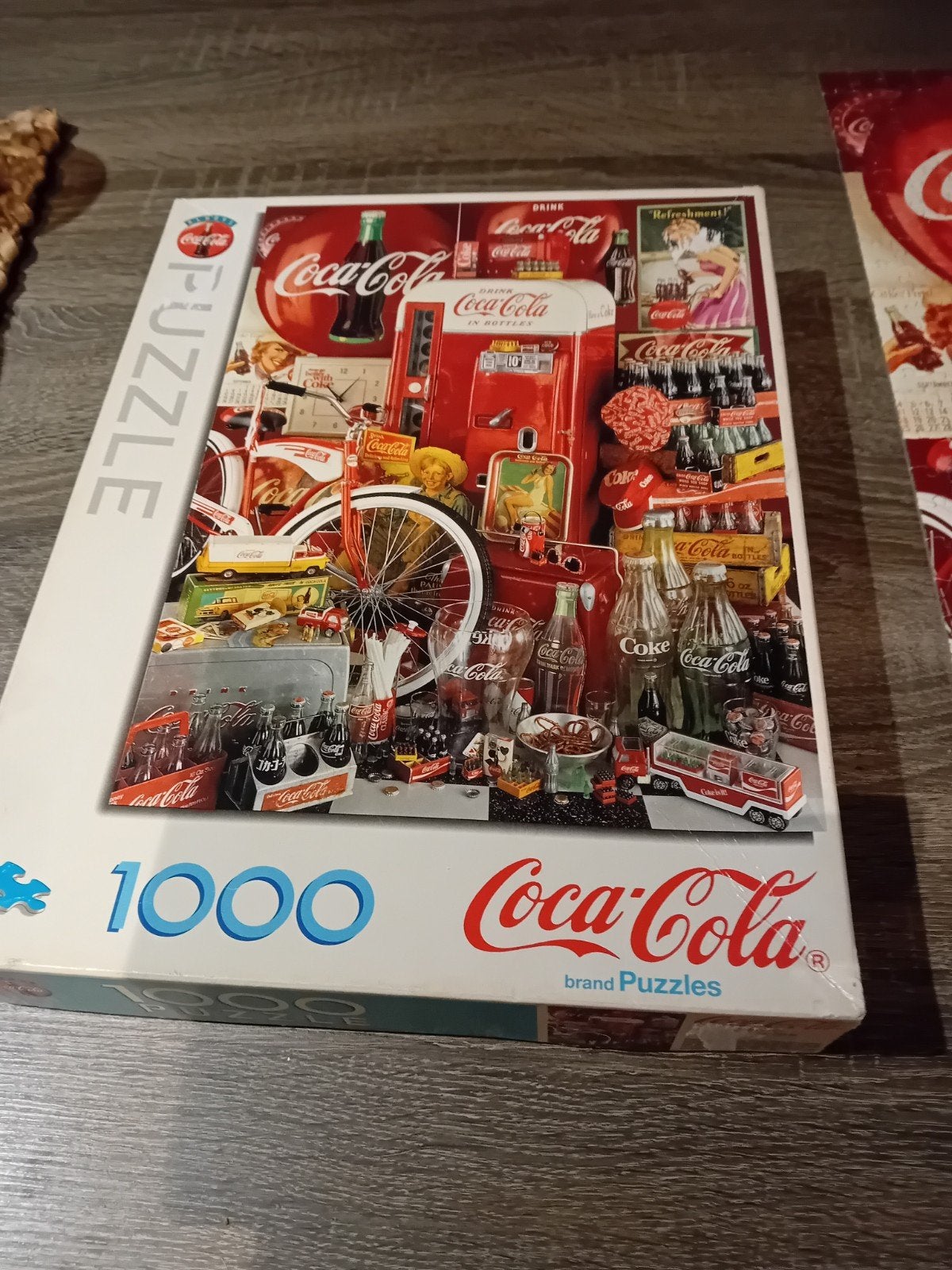 puzzel coca cola mist 1 stukje, Ophalen of Verzenden