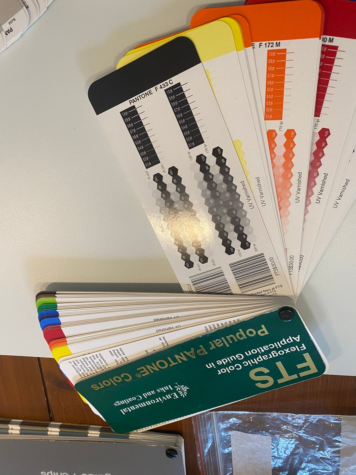 Pantone kleurenwaaiers - FTS Flexographic Color Guide, Ophalen, Zo goed als nieuw, Overige onderwerpen