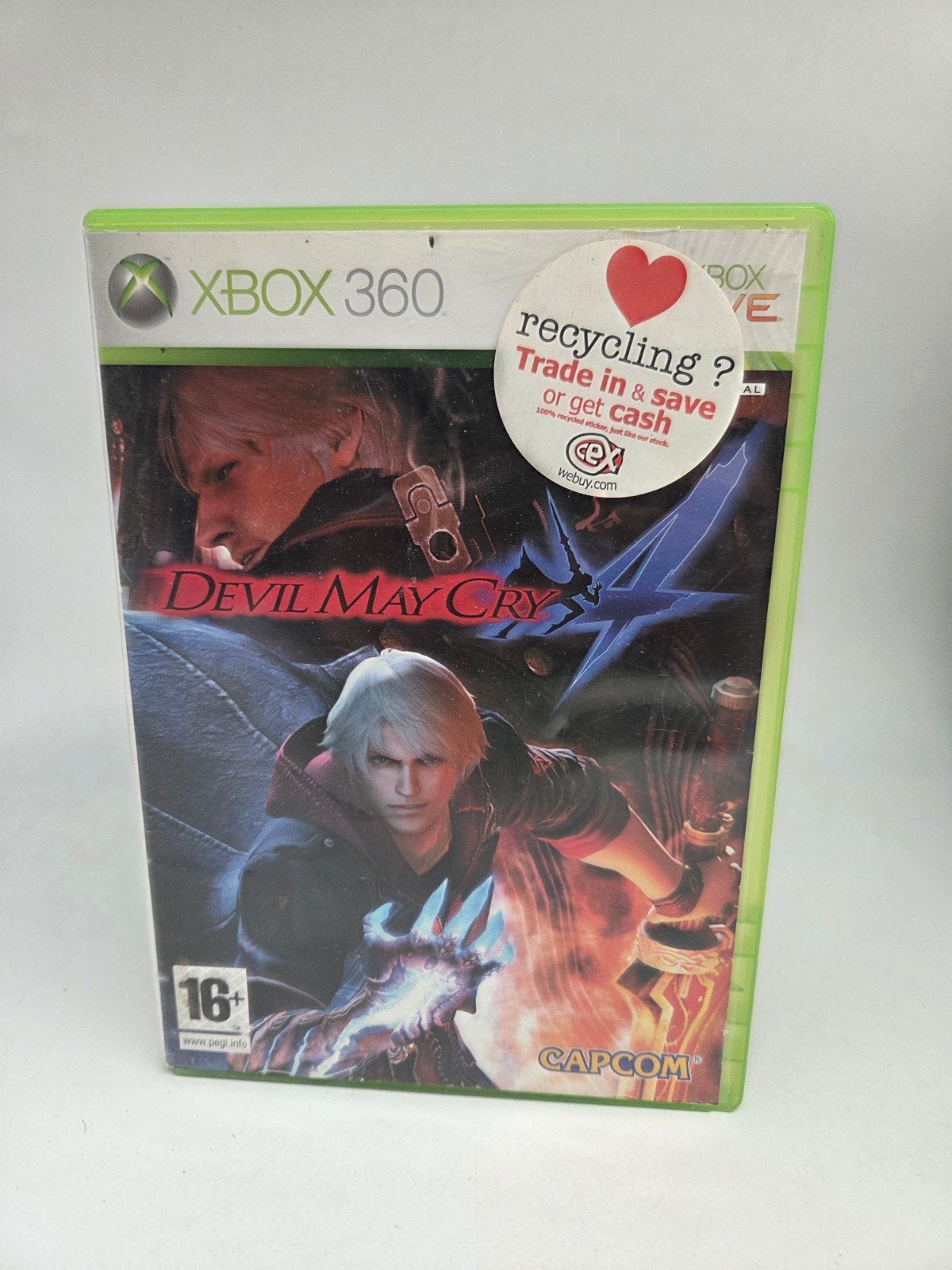 Devil May Cry 4 - Xbox 360 - Actie/Avontuur, Spelcomputers en Games, Avontuur en Actie, Gebruikt, Support@capcom.com, 1 speler