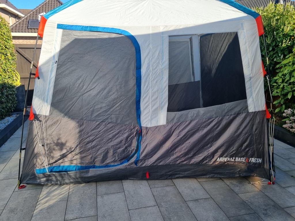 Partytent 3x3 meter met extra grondzeil, Ophalen of Verzenden, Zo goed als nieuw