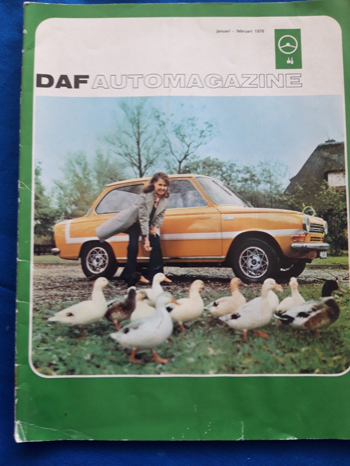 Daf Automagazine 1970 nr 1 januari / februari, Gelezen, Daf variomatic, Ophalen of Verzenden, Overige merken