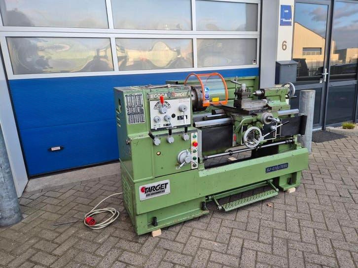 TARGET MACHINERY DRAAIBANK MADE IN BELGIUM 380V NETTE STAAT!, Doe-het-zelf en Verbouw, Gereedschap | Overige machines, Target