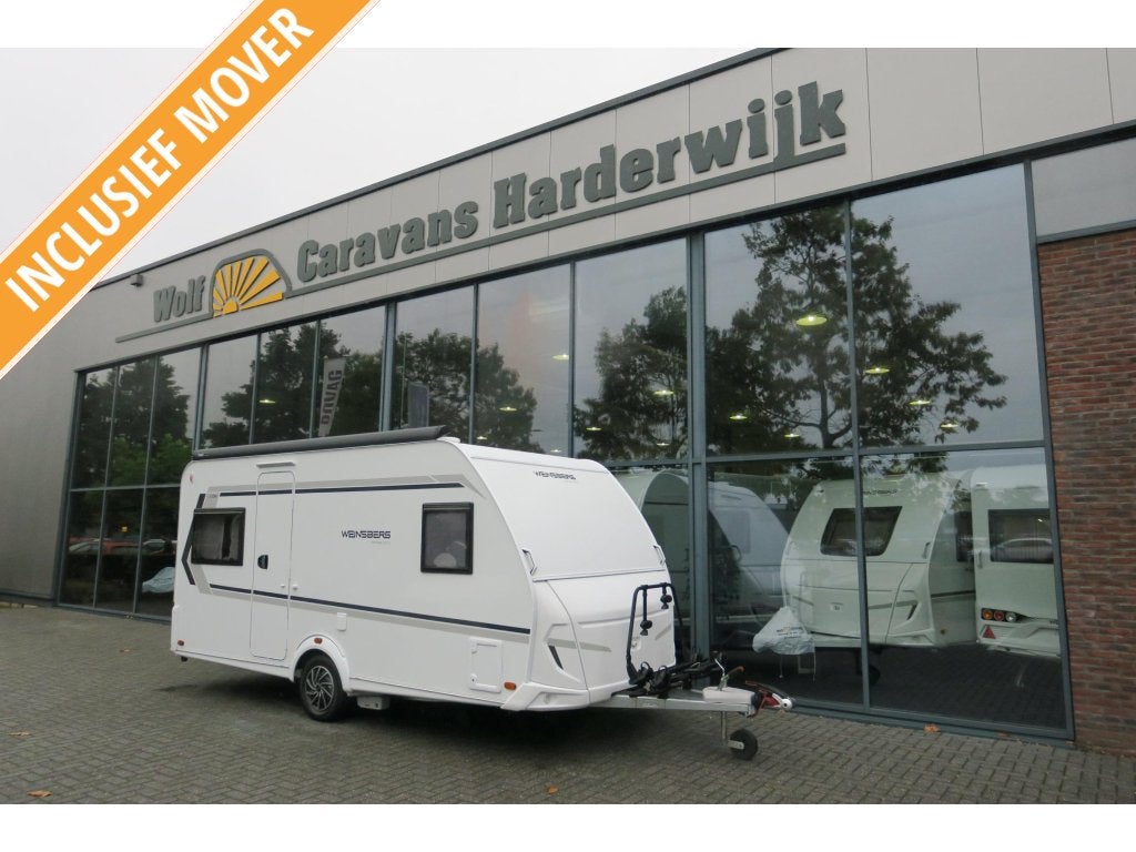 Weinsberg CaraOne Edition HOT 450 FU MOVER+CASSETTEL.+FIETSE, Overige merken, Rondzit, Fietsenrek, Bedrijf