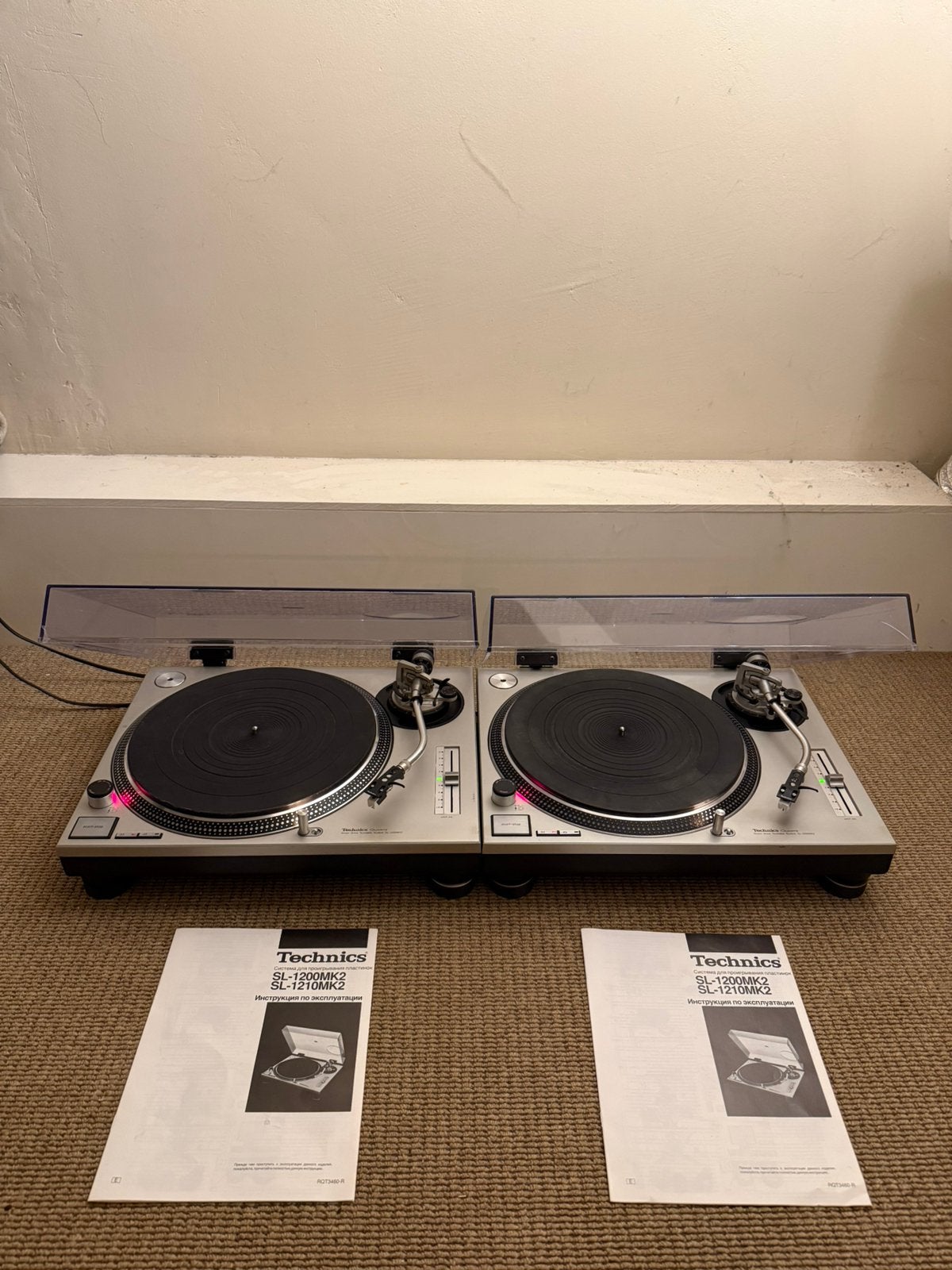 Set Technics SL 1200/1210 MK2, Ophalen, Zo goed als nieuw, Technics