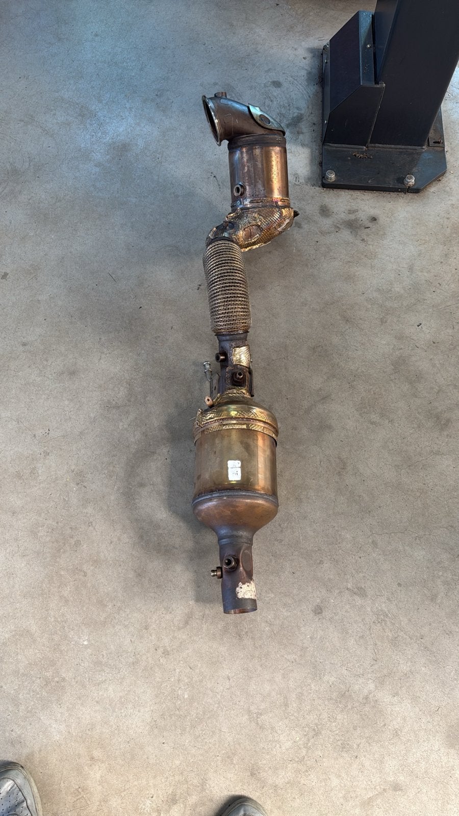 Originele Downpipe Golf 8 GTI Clubsport - 60k km, Ophalen, Gebruikt, Volkswagen