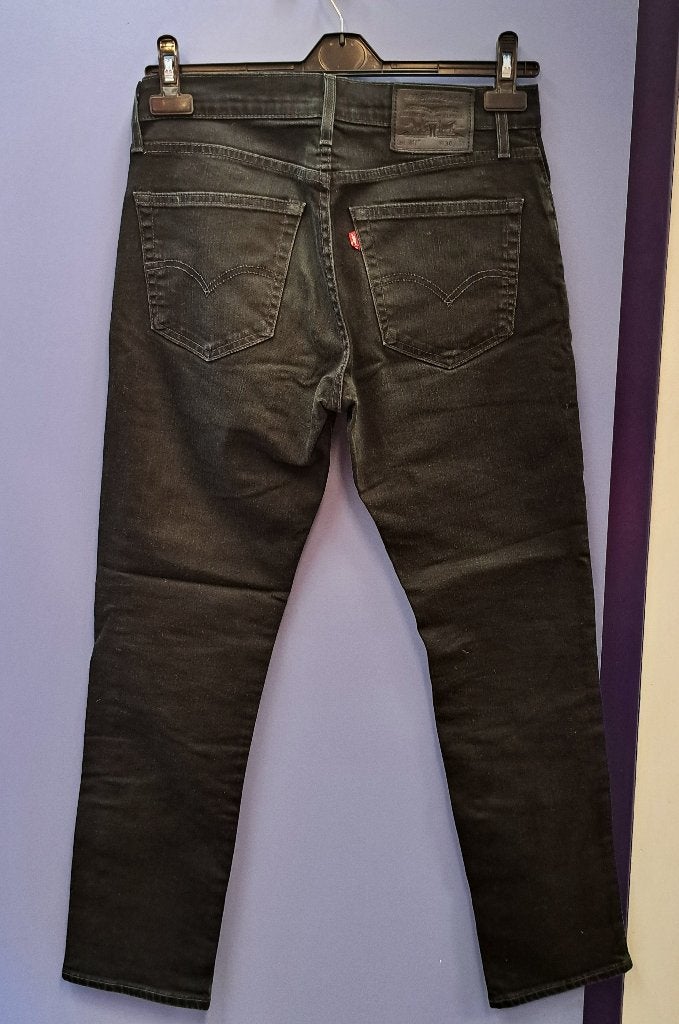 Levi's zwarte jeans tijdloos slim model 511 mt 30-30 50383, ., Zwart, W32 (confectie 46) of kleiner, Ophalen of Verzenden