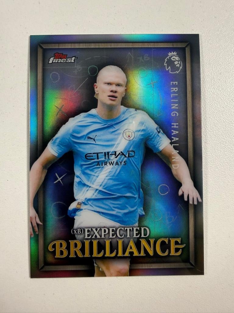 Erling Haaland Expected Brilliance Finest EPL 2026, Ophalen of Verzenden, Nieuw, Buitenlandse clubs, Poster, Plaatje of Sticker