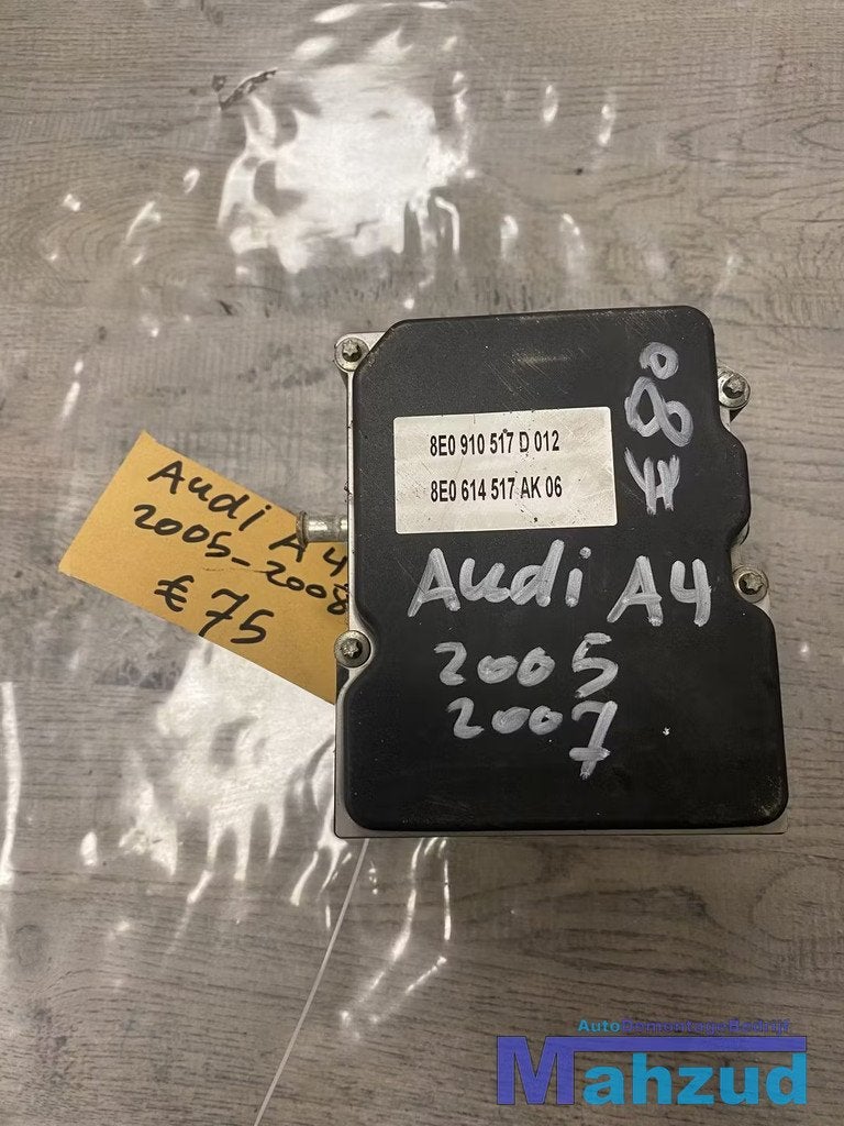 Vw Audi A4 abs pomp 0265950474, Gebruikt, AUDI AG, Auto-Union-Strasse 1
85045  Ingolstadt, DE, Kundenbetreuung@audi.de