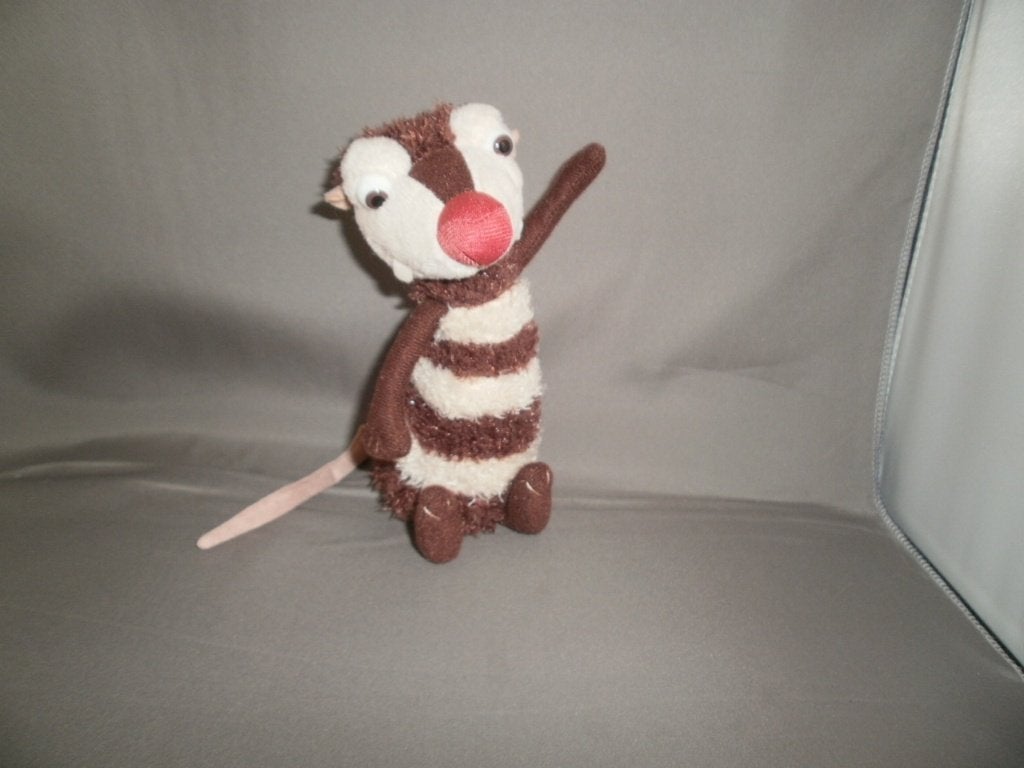 ice age 3 beest twee tanden gestreept bruin crème lijf, Overige karakters, Overige typen, Ophalen of Verzenden, Zo goed als nieuw
