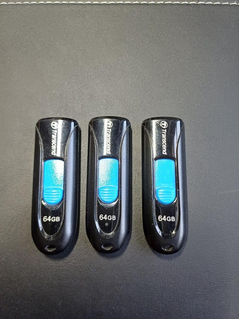 Transcend USB 3.0 Stick 64 Gb, Ophalen of Verzenden, Gebruikt, Transcend, 64 GB