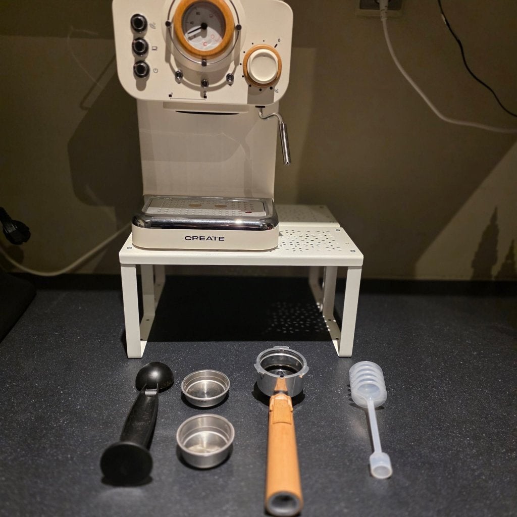 CREATE THERA RETRO Espresso-koffiezetapparaat, Witgoed en Apparatuur, Koffiezetapparaten, Ophalen, Gebruikt, Espresso apparaat