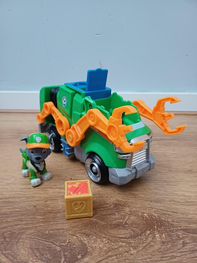Paw patrol Rocky met voertuig, Kinderen en Baby's, Speelgoed | Thomas de Trein, Ophalen of Verzenden