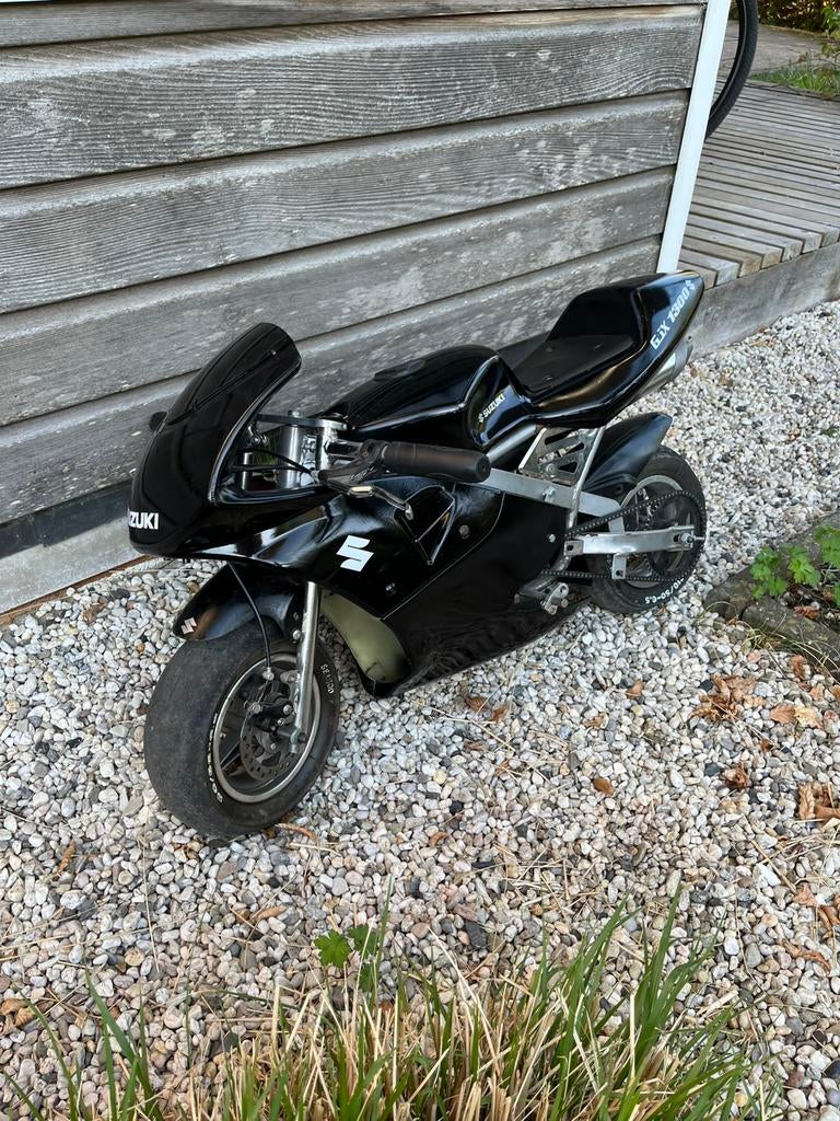 Mini bike 50 cc 2 takt, Fietsen en Brommers, Minibikes, Midibikes en Pitbikes, Ophalen, Gebruikt, 50 cc, Schijfrem