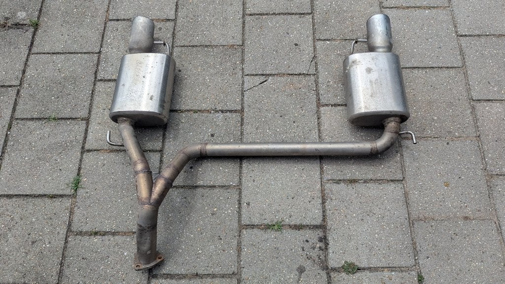 Skytune /Titanium Uitlaat + Euro 3 HF Cat Hyundai Coupe 2.7, Ophalen, Hyundai