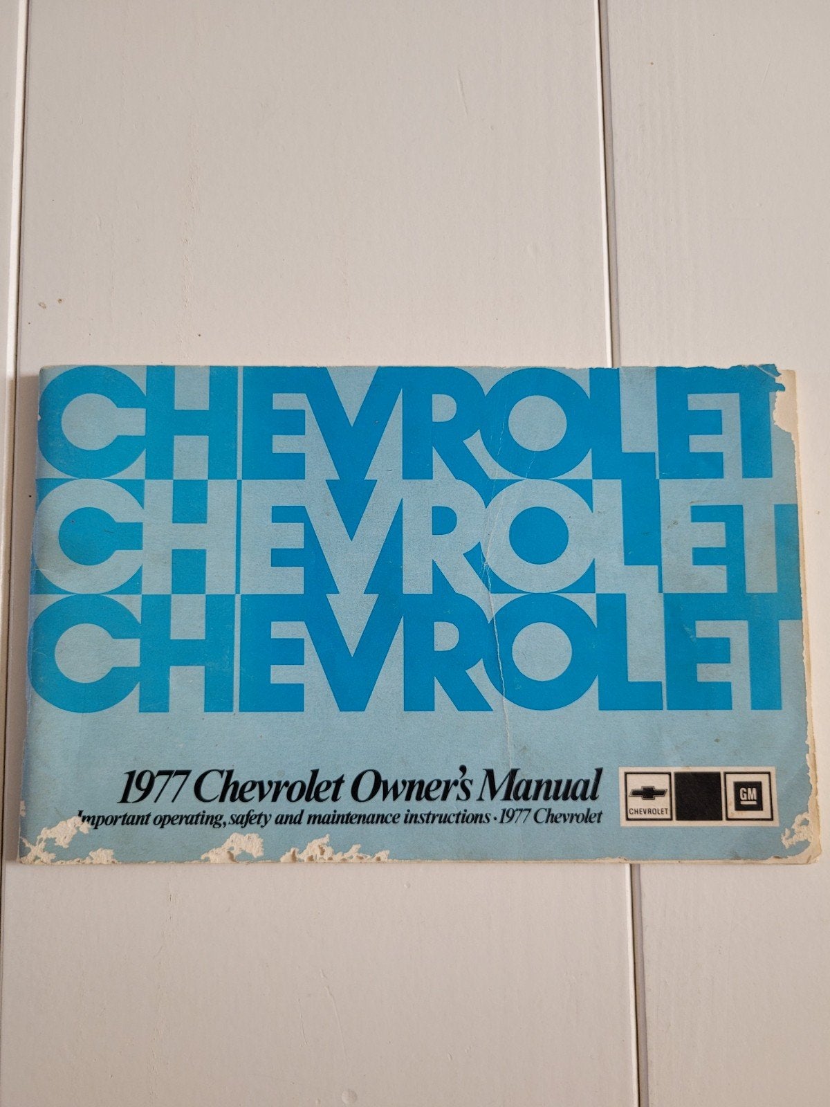 1977 Chevrolet Owners Manual - Origineel Boekje, Ophalen of Verzenden