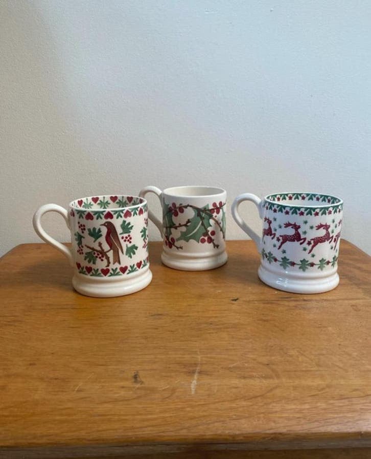 Grote Emma Bridgewater mokken, Antiek en Kunst, Ophalen of Verzenden