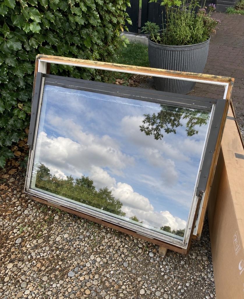 Velux GGL7 Dakraam Compleet, Doe-het-zelf en Verbouw, Glas en Ramen, Gebruikt, Dakraam, 80 tot 120 cm, 120 tot 160 cm, Dubbelglas