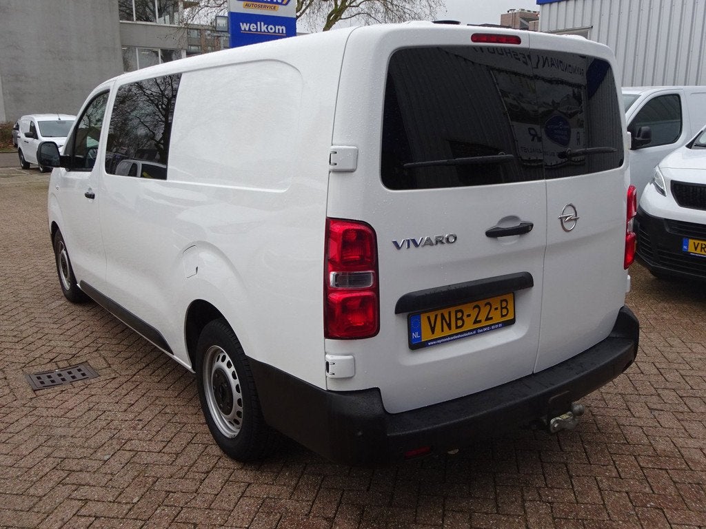 Opel Vivaro 2.0 CDTI L3H1 DUBBELE CABINE AIRCO NAVIGATIE CAM, Voorwielaandrijving, Stof, Gebruikt, 4 cilinders