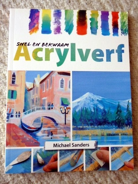 Acrylverf snel en bekwaam - nieuw, Ophalen of Verzenden, Zo goed als nieuw, Acrylverf