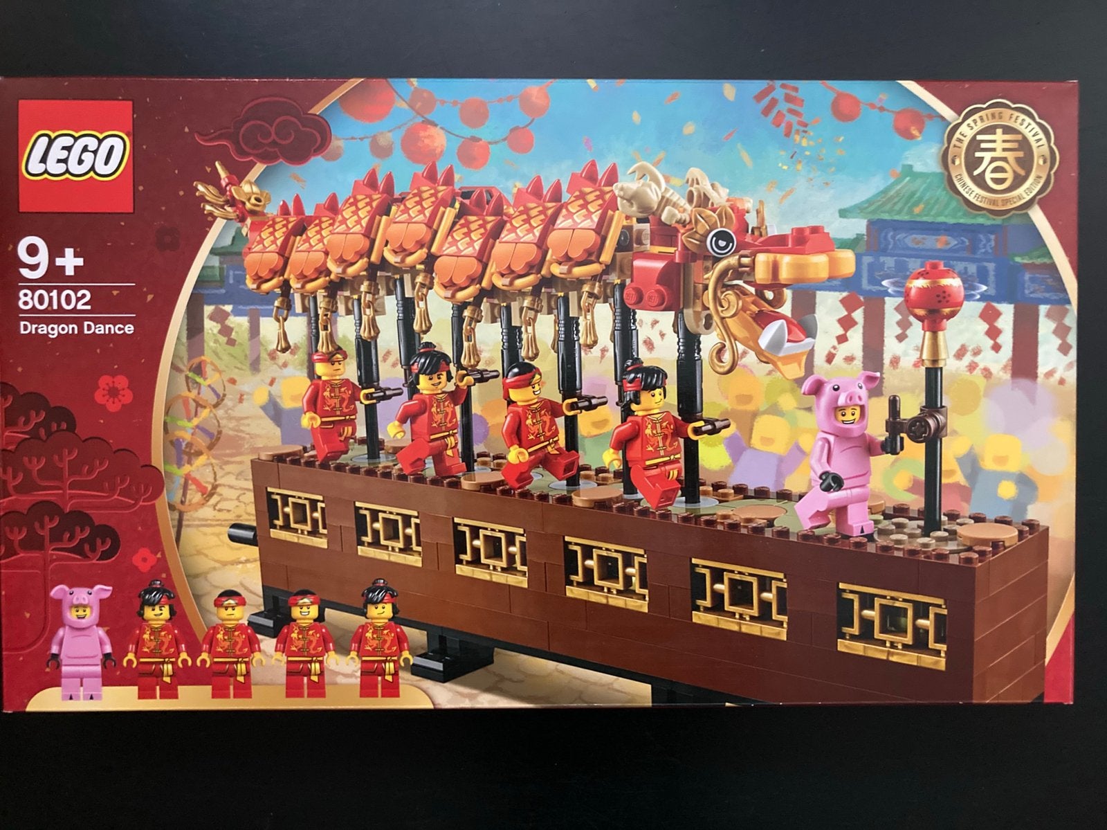 Te koop: Lego Chinese New Year set 80102 Dragon Dance, Kinderen en Baby's, Speelgoed | Duplo en Lego, Overige thema's, Lego, Nieuw